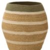 Basket Green/ Natur M 40xh44cm 41802