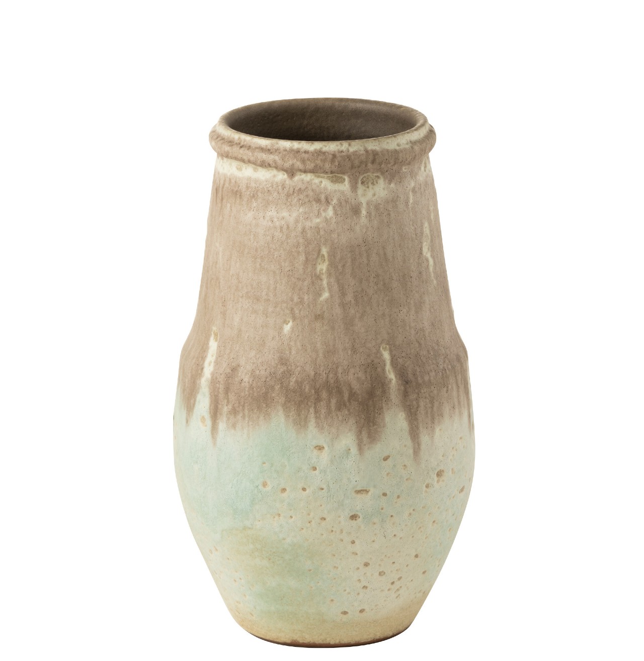 Vase Nice Aqua Grey 25xh47cm 43303