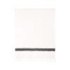 Pastamal Beach Towel 90x180cm Hvit/ Sort Stripe