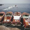 Hotel Du Cap Eden Rock By Slim Aarons White Frame 50x75cm ( Indre mål )