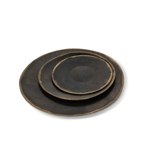 Candle Plate Metal ø10,5cm TH1254S