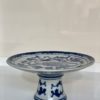Fat Porcelain White/Blue 18cm 155-006