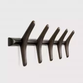 Pi Wall Rack Mahogany DB  70/10/21cm 29782