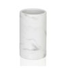 Toothbrush Holder Marble Effect Ceramic ø6,5x11cm BA68133