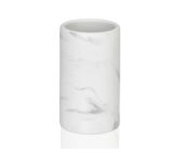 Toothbrush Holder Marble Effect Ceramic ø6,5x11cm BA68133