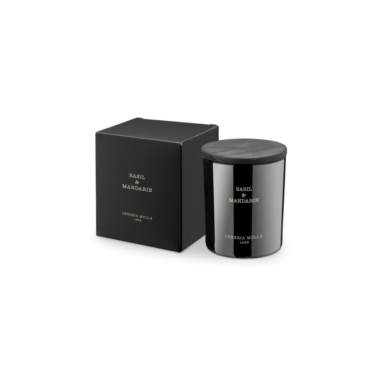 Duftlys Mini Basil & Mandarin
