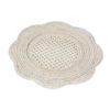 Dekketallerken Rattan White hdp103