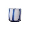 Candleholder Blue&White 36971