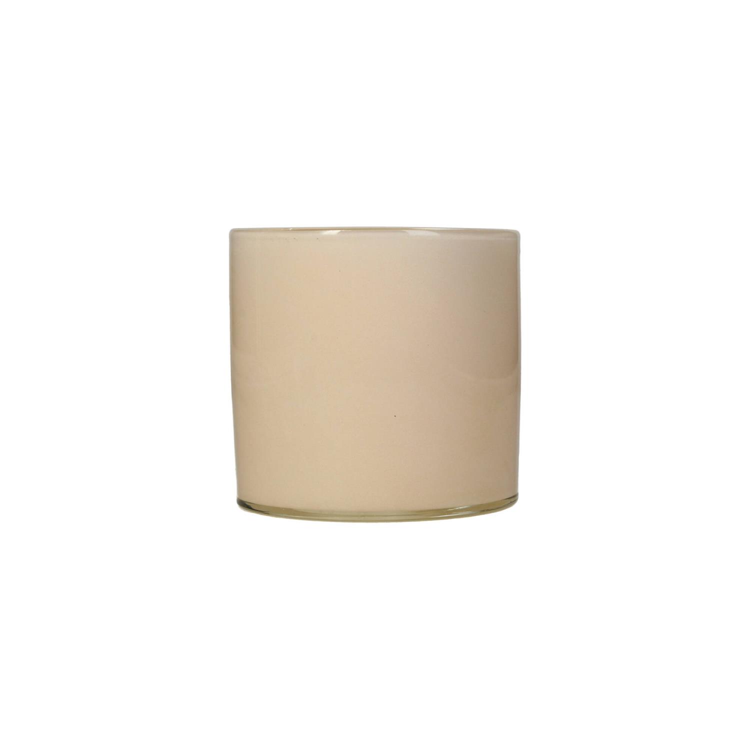 Candle Holder Ivory 10x10x10cm Kal-3161