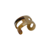 Bracelet Horn Cuff Nature/Army AC3909
