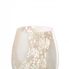 Windlight Wires Light pink/White 15x16,5cm 42495