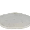 Tray Flower Rotating Marble 40x5cm 43912