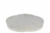Tray Flower Rotating Marble 40x5cm 43912