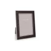 Chocolate Croc & Silver Frame 10x15cm Fr1304