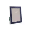 Blue Croc & Silver Frame 10x15cm Fr1307