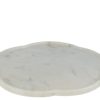 Tray Flower Rotating Marble 40x5cm 43912