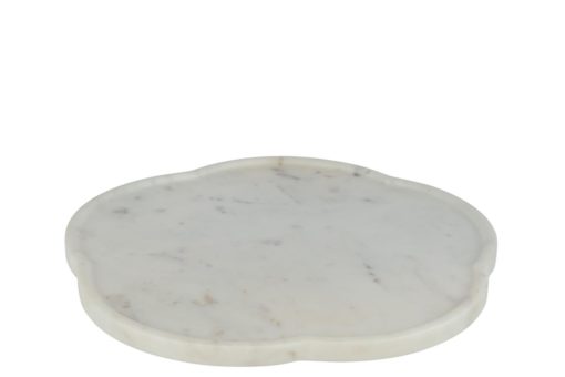 Tray Flower Rotating Marble 40x5cm 43912