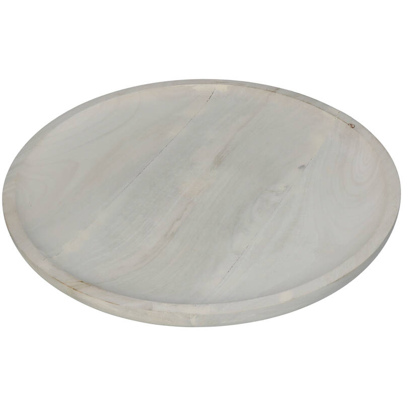 Plate Wood Beige 33x33x2,5cm Kal-2564