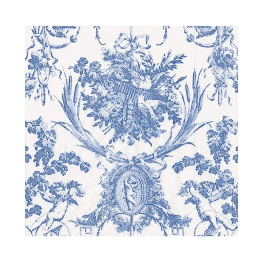 Napkin Romantic Toile Blue 3300l