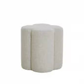 Pouf Boucle Nalani Cream 38x38xh45cm  6869543