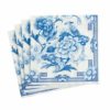 Napkin Blue & White 12450c