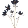 Branch Clematis Blue/Gold 9x25x111cm 37616