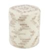 Pouff Wool Inka Pattern Beige 40xh50cm 41709