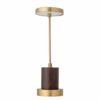 Chico Tablelamp Oppladbar Metal "Brass" 10xh30cm 82068117