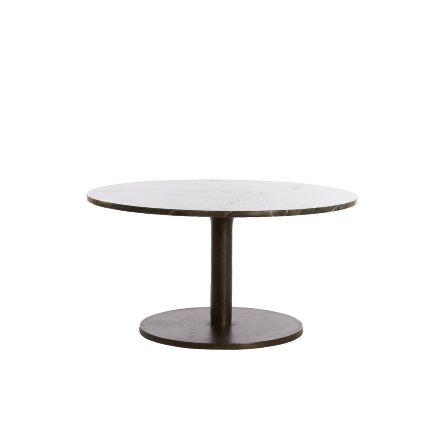 Coffe Table Pazo Dark Brown Marble/Antique, Brown 6794283