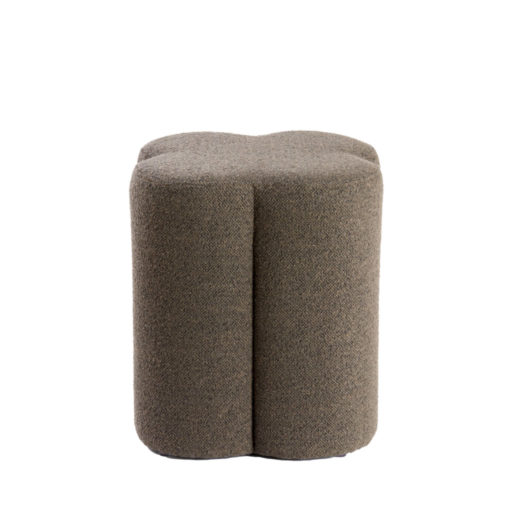 Pouf Boucle Nalani Brown 38x38xh45cm 686958