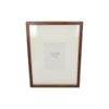 Frame Rubberwood Brown 13x18cm Kal-5481