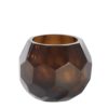 Tealight Eliza Brown 12x10cm 7760661