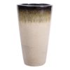 Ceramic Vase Bronze Pearl L 710297