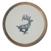 Plate Tree Deer 26cm Dip076