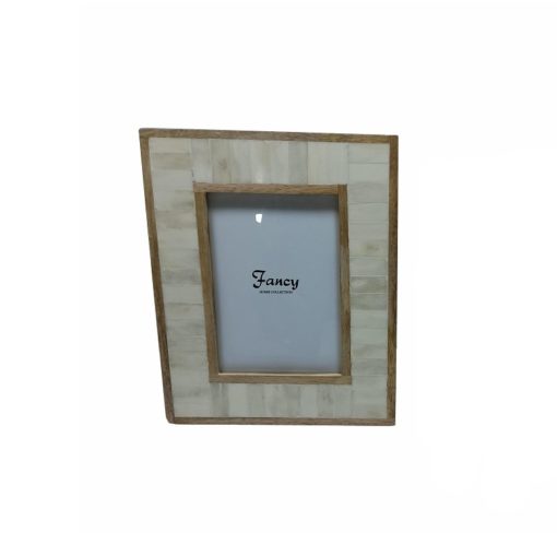 Frame Creme Bone/mango wood 10x15cm 680-144