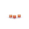 T-light Cylinder Orange Red 8,5x8,5cm dcg1070or