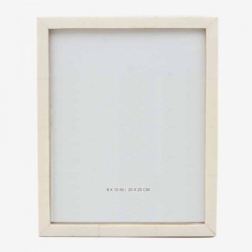 White Resin Frame 20x25cm 0372471