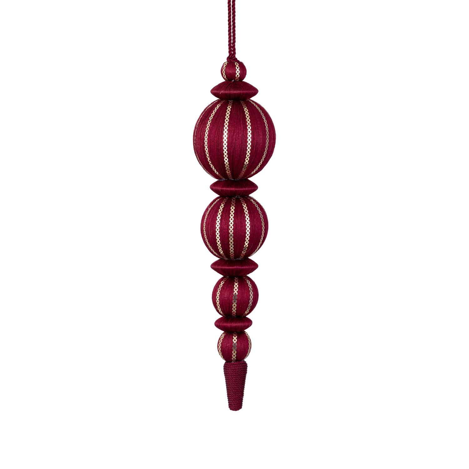 Red Treadball Ornament 722393