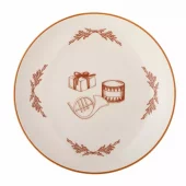 Beth Tallerken Rød Stengods 20,5xh2,5cm 82058358