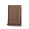 Natural Brown Alpaca Throw 60016
