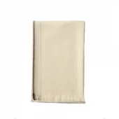Natural White Alpaca Throw 60016