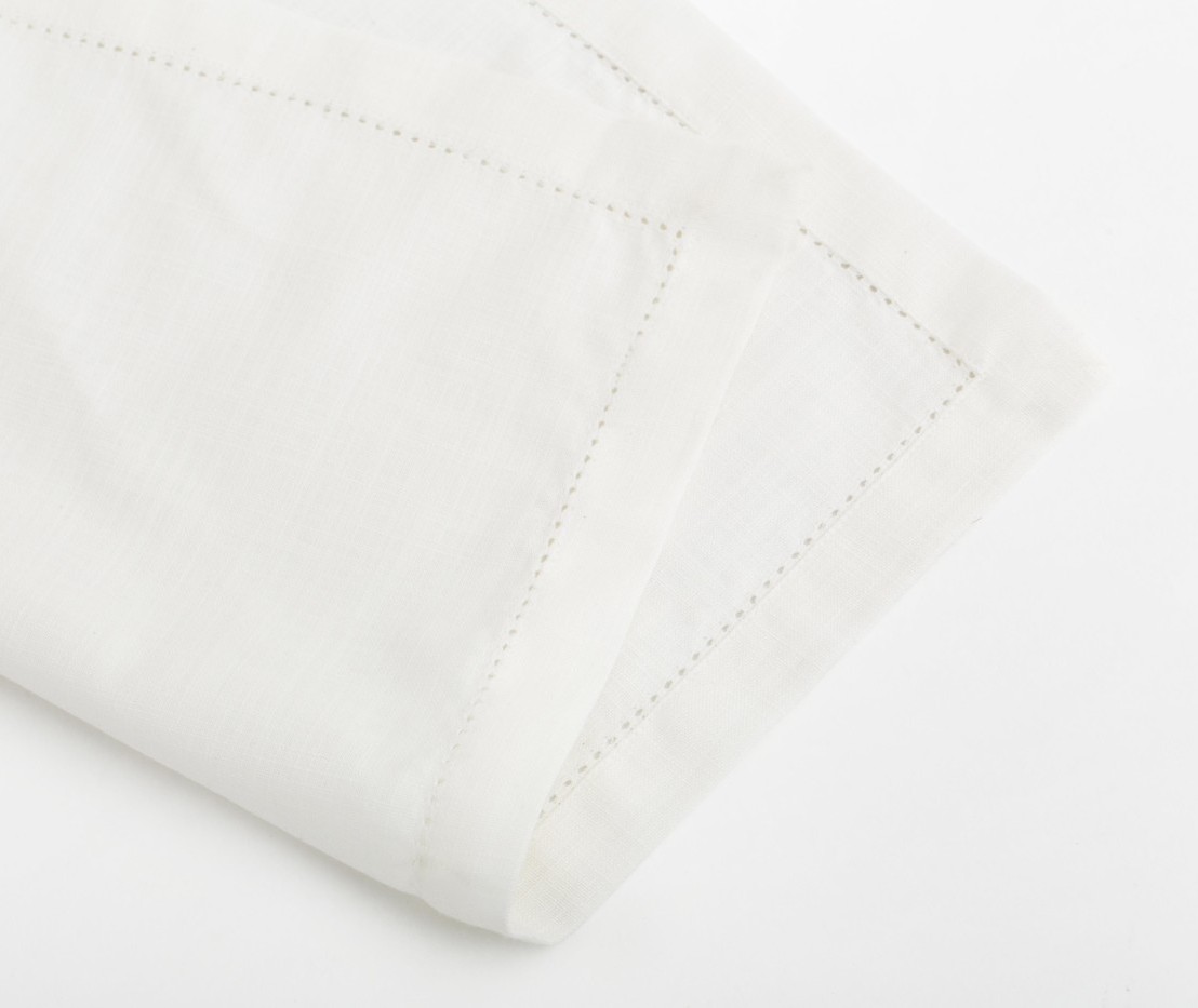 Napkin Katie White Cotton 0500101832