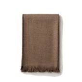 Natural Brown Alpaca Throw 60016