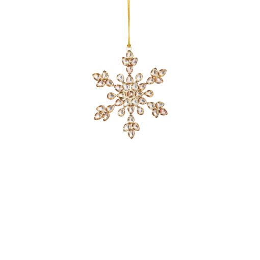 Snowflake Ornament Gold 721940