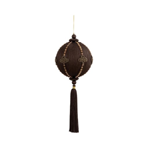 Dahryl Brown Thread Ball W Tassel L 722370