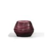 T- Light Holder Oval Cutting Purple 11,5x9,5x8cm dcg1609p