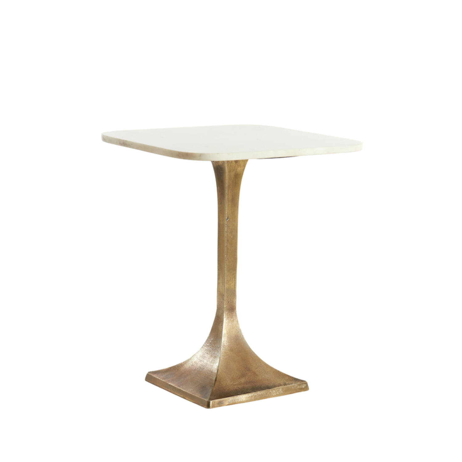 Side Table 45x45xh53cm White Marble 6779626