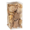 Box Dried Nuts Brown 10x10x20cm 32996