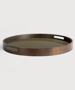 Tray Second Nature Moss Round S ø48cm 10120585