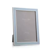Addison Ross Frame Enamel Powder Blue/Silver 13x18cm Fr1161